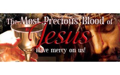 July the month to venerate the Precious Blood